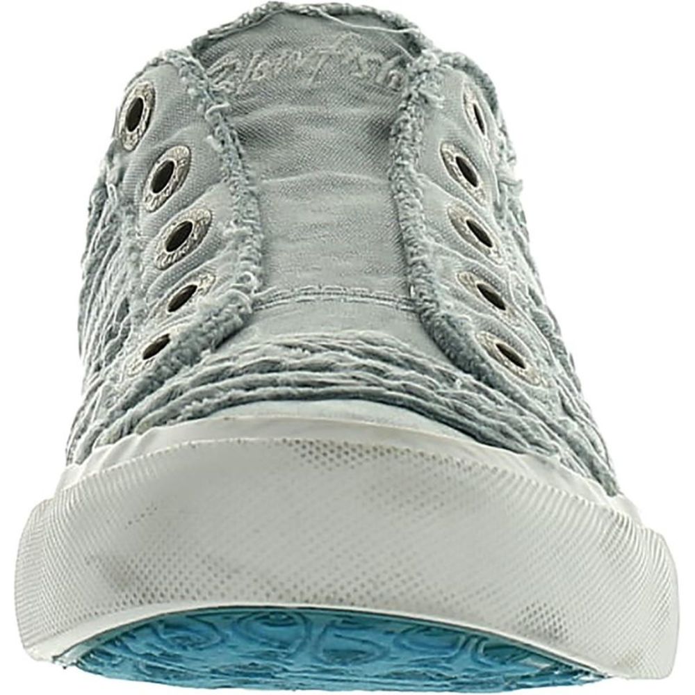 Blowfish Womens Blaine Blue Canvas Casual and Fashion Sneakers Sneakers NWT - Picture 2 of 3